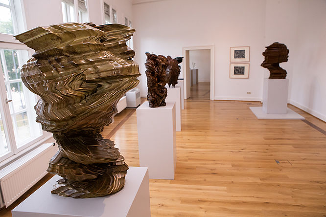 Stack, Tony Cragg, Bronze, 2019, Schloss Museum Wolfenbüttel