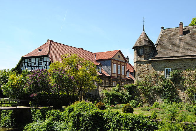 Rittergut Remeringhausen, Park im Stil eines englischen Landschaftsgartens