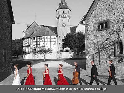 „SCHLOSSAKKORD MARRIAGE“ Schloss Oelber – © Musica Alta Ripa 