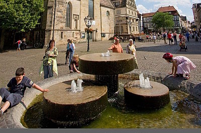 Historische Altstadt Hameln, Marktkirche St. Nicolai und Hochzeitshaus