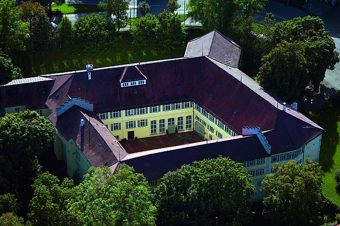 Schloss Kirchheim, Luftbild