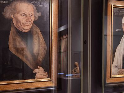 Unikate auf der Wartburg: Porträts von Hans und Margarete Luther 