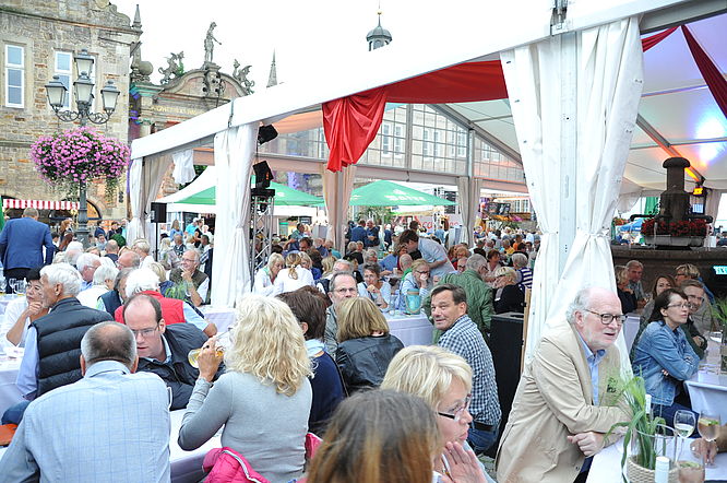 Historische Altstadt Bückeburg, Gourmetfest: „Bückeburg kocht über"