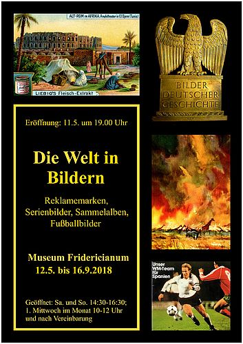 Museum Fridericianum Laubach, Ausstellungsplakat Sammelbilder