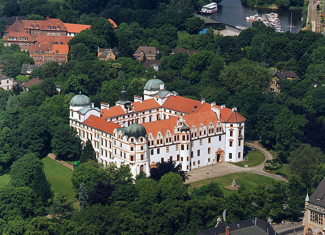 Residenzmuseum im Celler Schloss, Celler Schloss, eindrucksvolle frühbarocke Vierflügelanlage