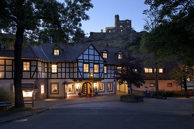 Relais & Châteaux Hardenberg BurgHotel, Außenansicht