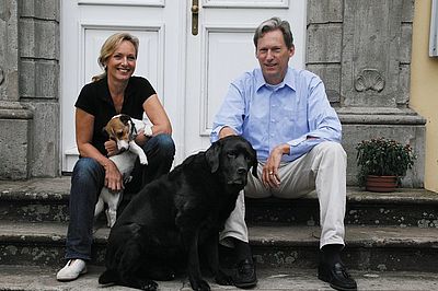 Herzog und Herzogin von Urach, Schloss Ossenberg in Nordrhein-Westfalen/ NRW