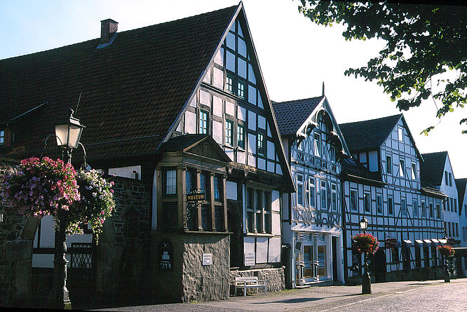 Historische Altstadt Bückeburg - Museum, außen