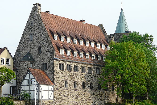Historische Altstadt Grünberg, Barfüßerkloster