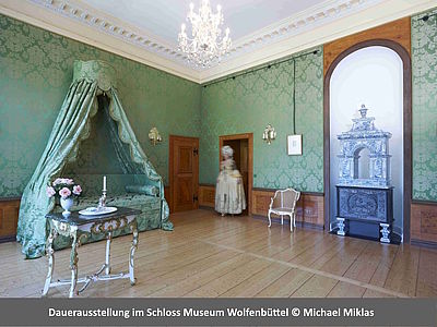 Ausstellungsraum in der Dauerausstellung im Schloss Museum Wolfenbüttel