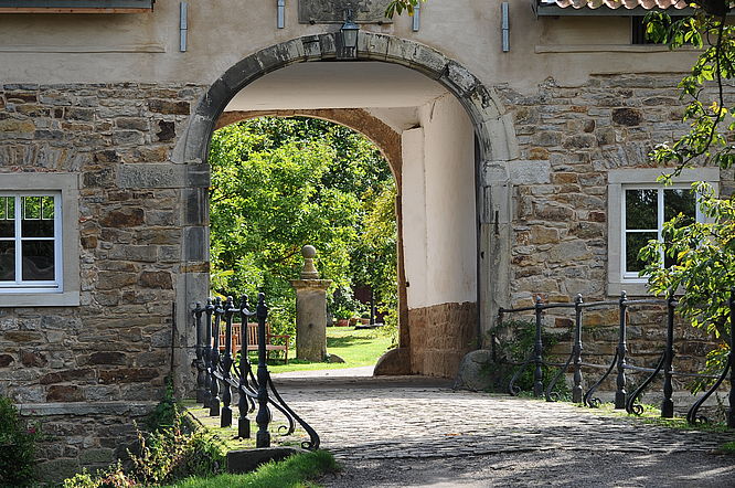 Rittergut Remeringhausen, Park im Stil eines englischen Landschaftsgartens