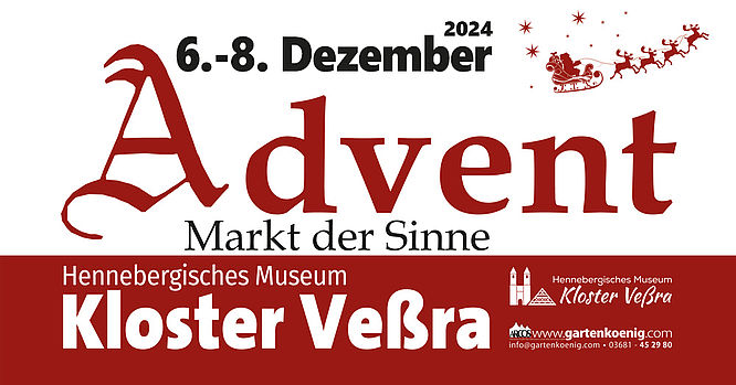 "Advent Markt der Sinne" Kloster Veßra