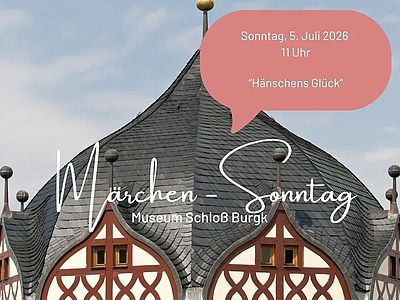 Märchen-Sonntage Schloss Burgk 2026