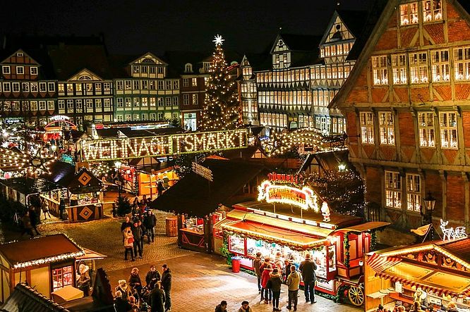 Historische Altstadt Wolfenbüttel, Wolfenbütteler Weihnachtsmarkt, Impressionen