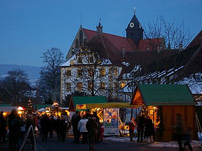 Weihnachtsmarkt in Kloster und Schloss Salem