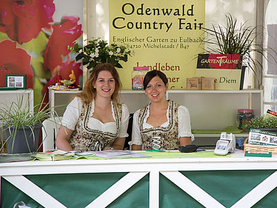 Englischer Garten Eulbach, Odenwald Country Fair, Landleben von seiner schönsten Seite