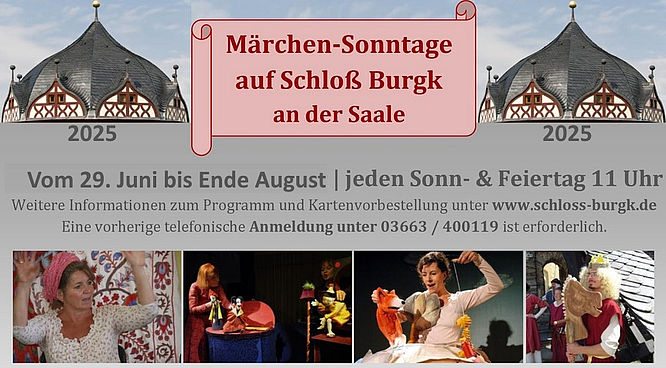 Märchen-Sonntage auf Schloß Burgk