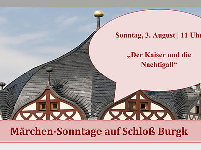 Märchen-Sonntage Schloss Burgk 2025