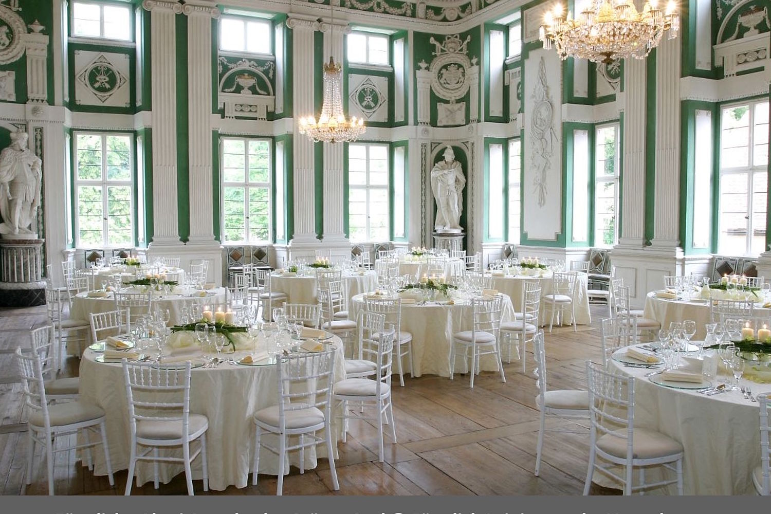 Fürstliche Abtei Amorbach, Grüner Saal