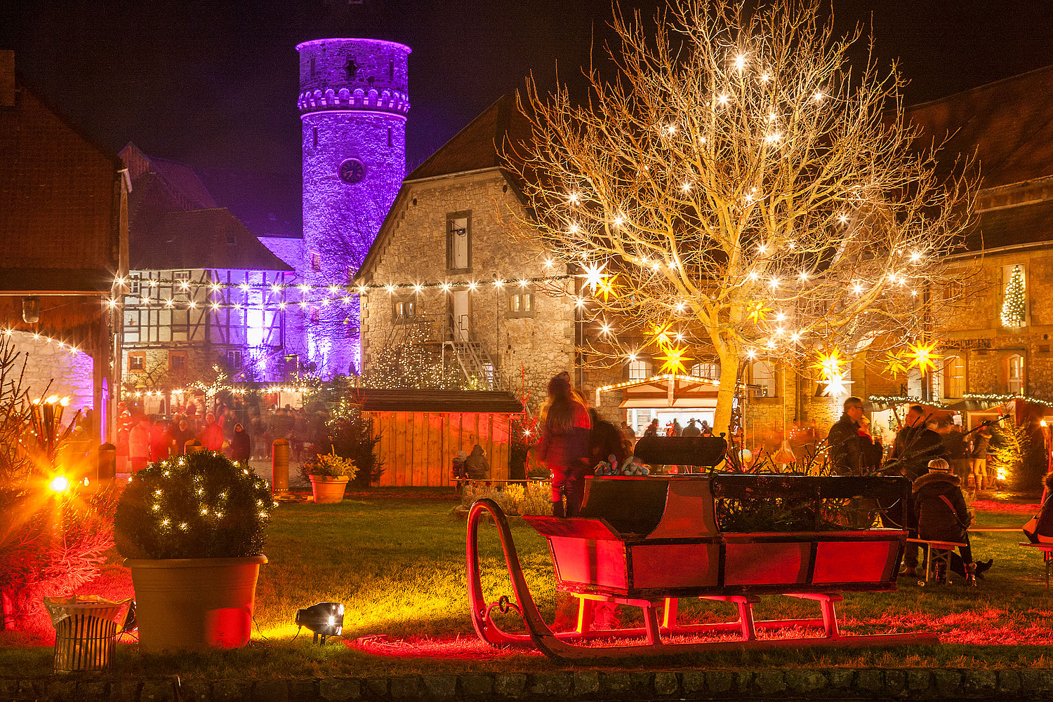 24. Christkindlmarkt Schloss Oelber Schloss Oelber am weißen Wege