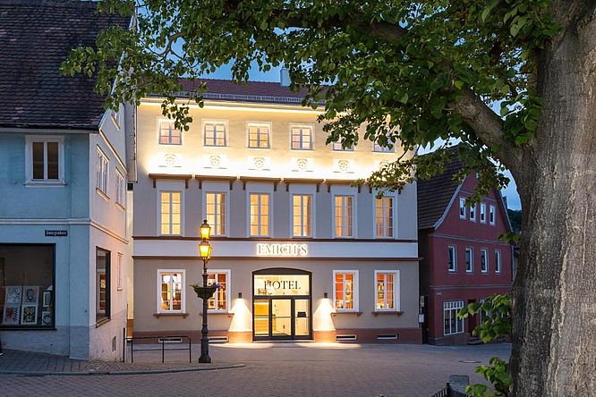 EMICH’S Hotel im Odenwald, Eingang