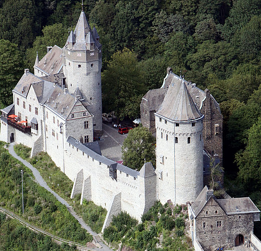 Burg Altena, Luftbild