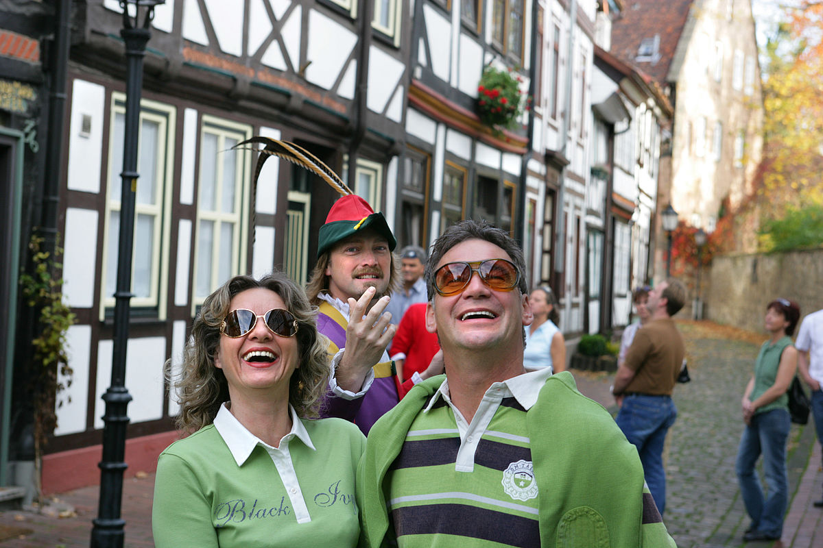 Historische Altstadt Hameln, Erlebnisführung mit dem Rattenfänger