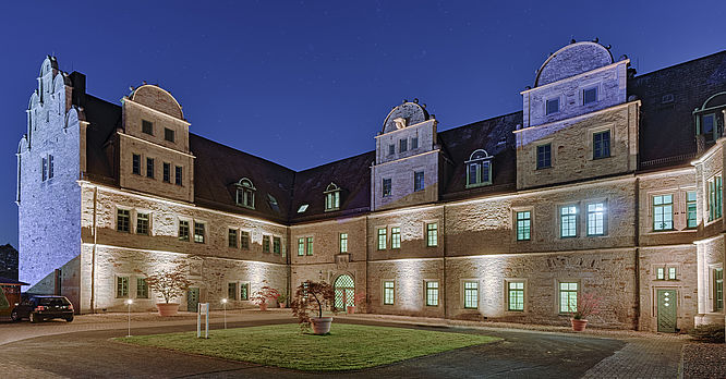 Historische Altstadt Stadthagen, Schloss-Innenhof