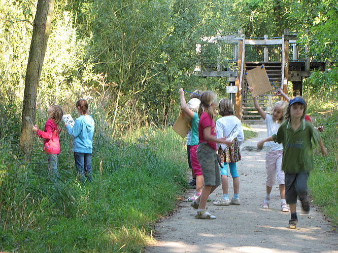 Schloß und Schlosspark Neuhaus, Grünes Klassenzimmer - Natur erleben und Umwelt schützen