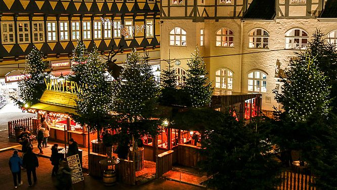 Historische Altstadt Wolfenbüttel, Wolfenbütteler Weihnachtsmarkt, Impressionen