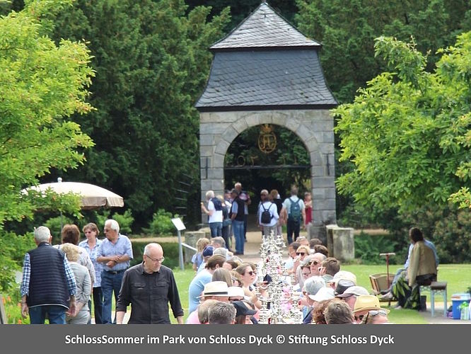 SchlossSommer in Schloss Dyck – Sommerliches Musik- und Genussfestival