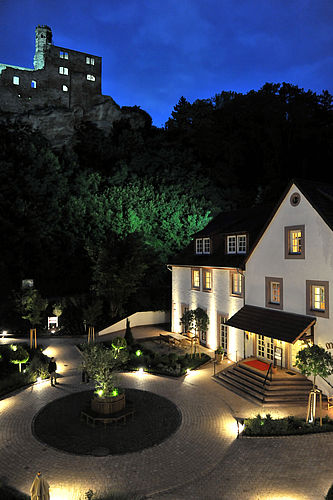 Relais & Châteaux Hardenberg BurgHotel, Innenhof