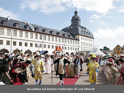 Barockfest auf Schloss Friedenstein - historische Veranstaltung in Gotha