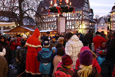 Historische Altstadt Laubach, Weihnachtsmarkt