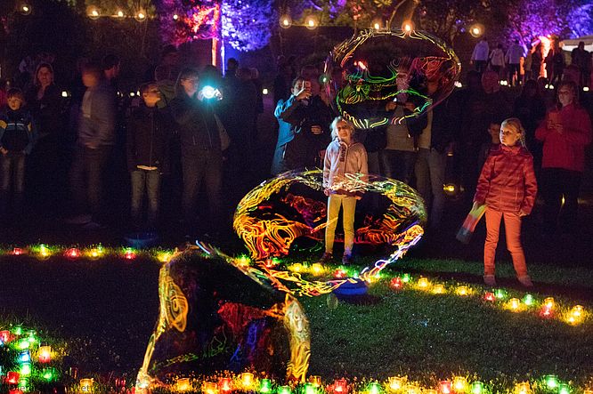 Laubacher Lichterfest im Schlosspark Laubach