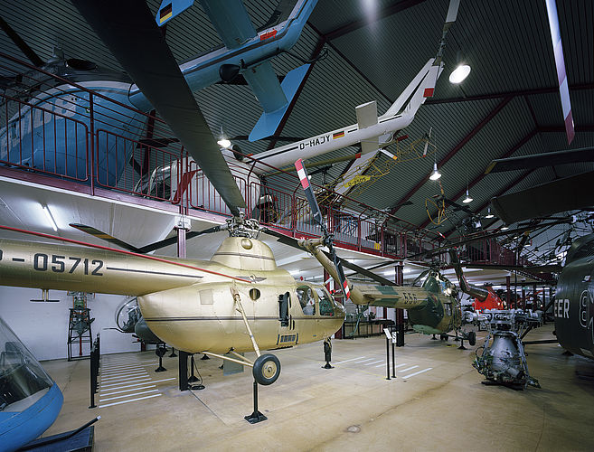 Historische Altstadt Bückeburg - Hubschraubermuseum, Halle