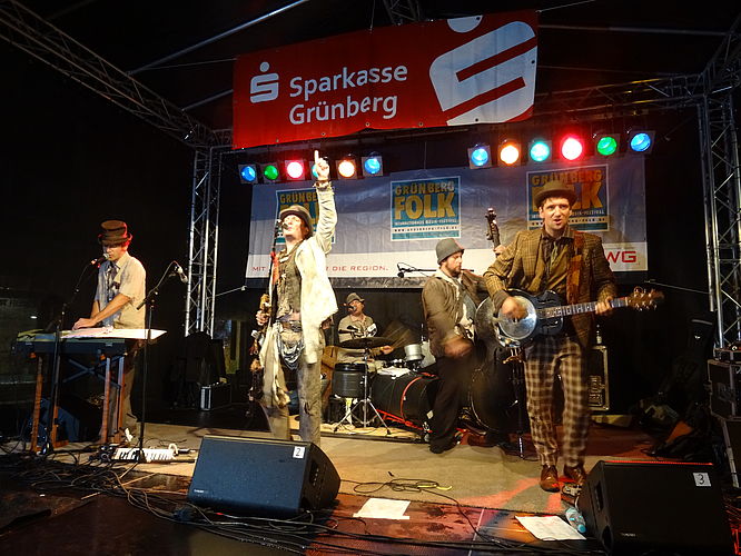 Historische Altstadt Grünberg, Internationales Musikfestival Grünberg Folk