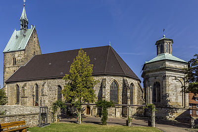 Historische Altstadt Stadthagen, St. Martini-Kirche mit Mausoleum