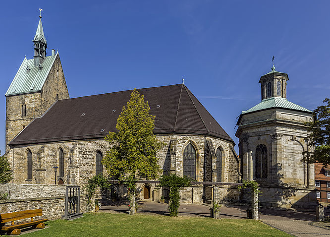 Historische Altstadt Stadthagen, St. Martini-Kirche mit Mausoleum