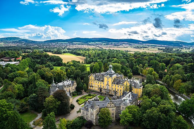 Schloss Bückeburg, Luftaufnahme