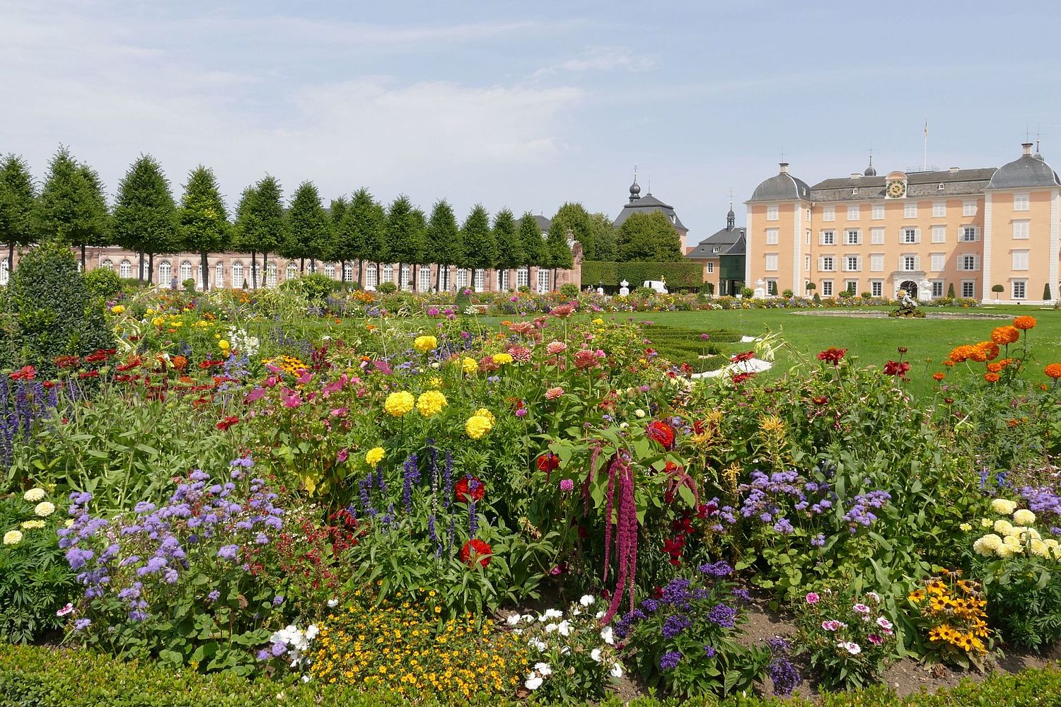 Schloss und Schlossgarten Schwetzingen, Kreispaterre