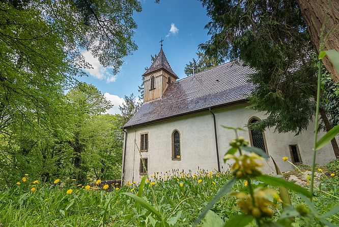Burg Guttenberg, Burgkapelle, Außenansicht