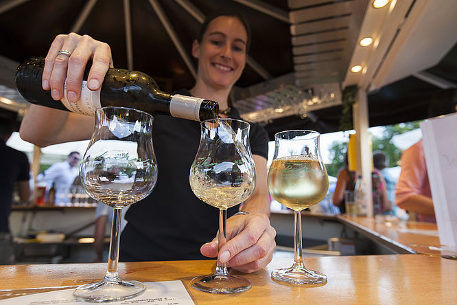 Hamelner Weinfest im Bürgergarten