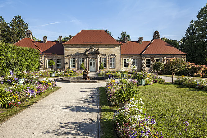 Eremitage und Hofgarten Bayreuth, Altes Schloss Eremitage, Nordfassade