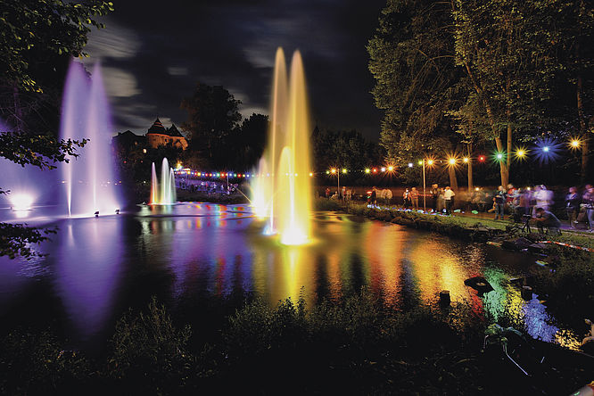 Laubacher Lichterfest im Schlosspark Laubach