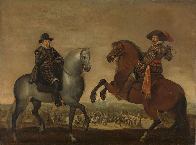 Atelier van Pauwels van Hillegaert, Moritz und Friedrich Heinrich, Öl auf Leinwand, ca. 1630 - ca. 1635, Rijksmuseum Amsterdam
