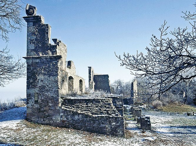 Festungsruine Hohentwiel, Außenansicht