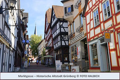 Fachwerkstädte wie Grünberg in Hessen entfalten ihren besonderen Zauber