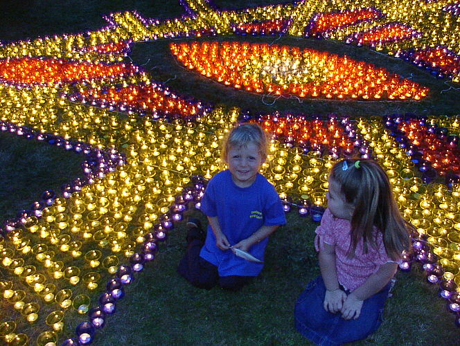 Laubacher Lichterfest im Schlosspark Laubach