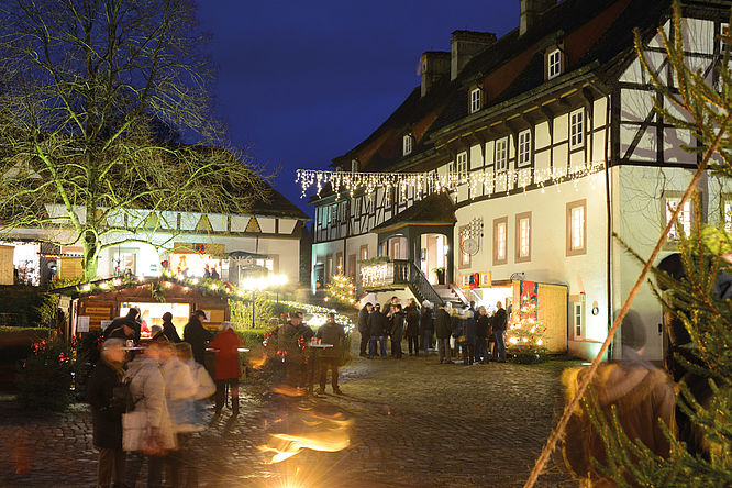 Weihnachtsmarkt auf Schloss FÜRSTENBERG